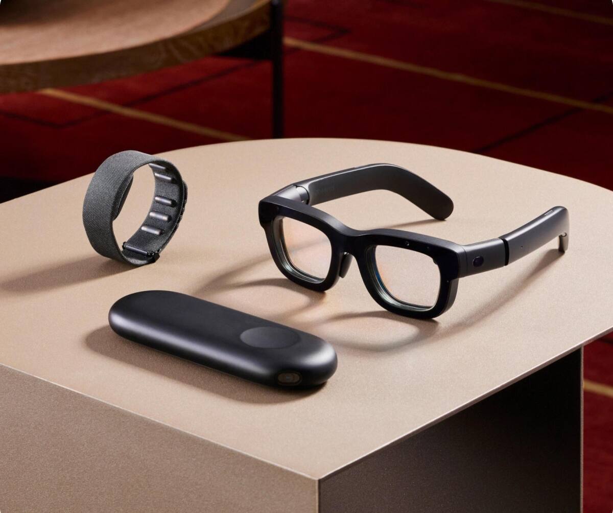 Meta presenta su primer prototipo de gafas inteligentes de realidad aumentada. EFE