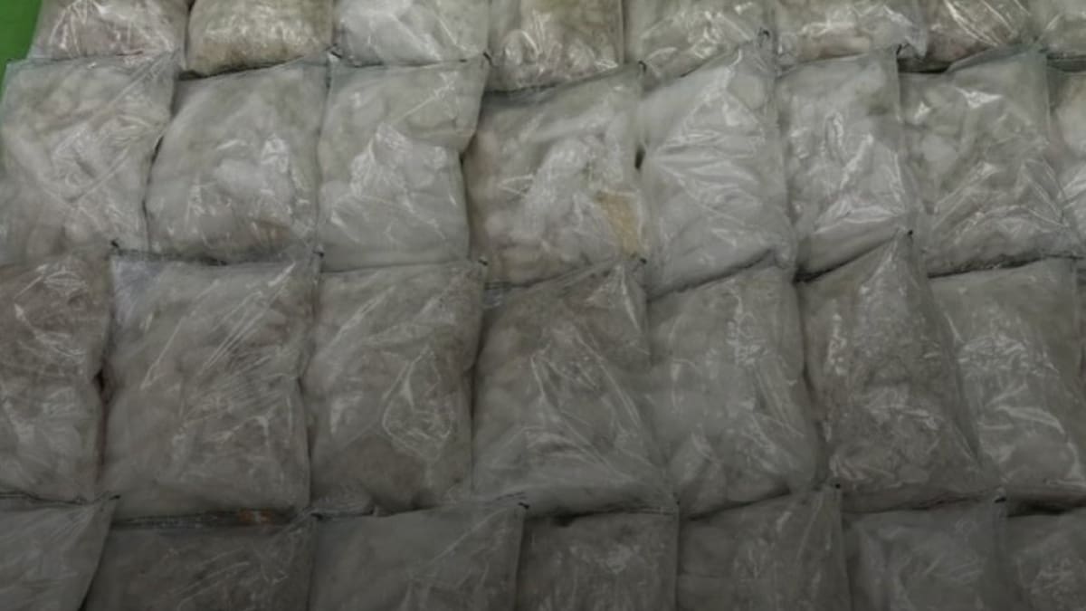 Metanfetamina en Hong-Kong. Foto, Twitter: @HCHTelevDigital