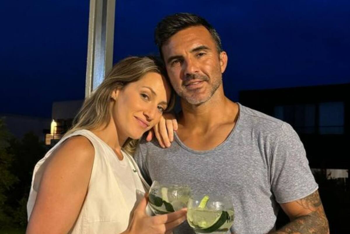 Mica Viciconte y Fabián Cubero. Foto: Instagram.