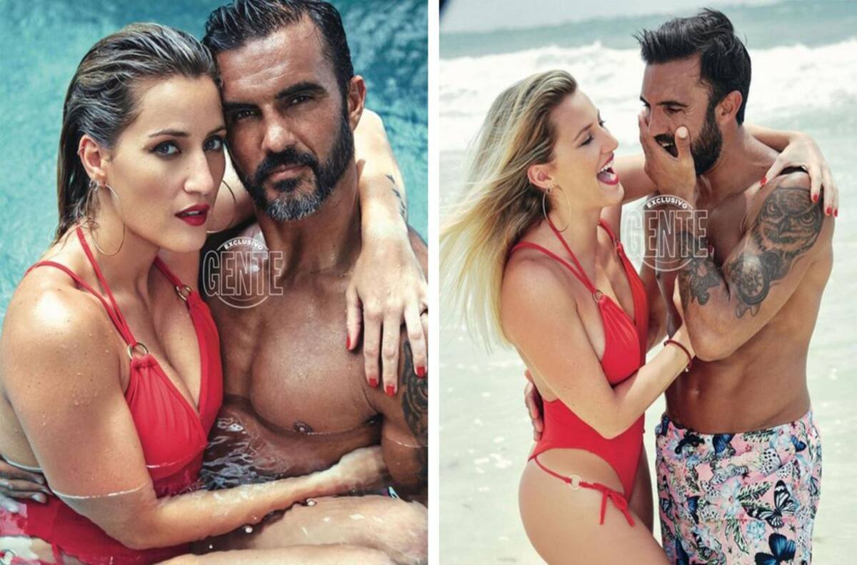 Mica Viciconte y Fabián Cubero, fotos Gente