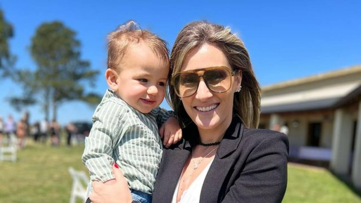 Mica Viciconte y Luca Cubero. Foto: Instagram.