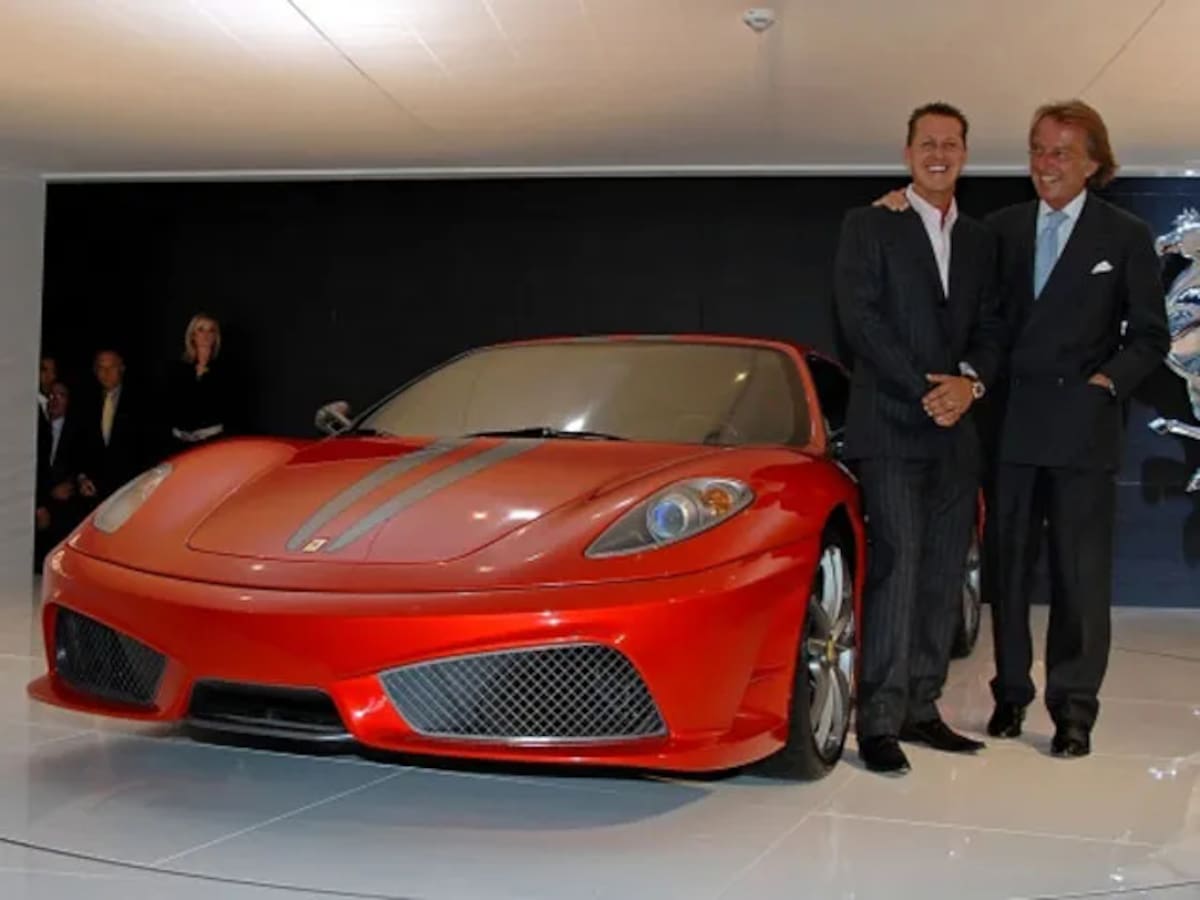 Michael Schumacher con la Ferrari F430