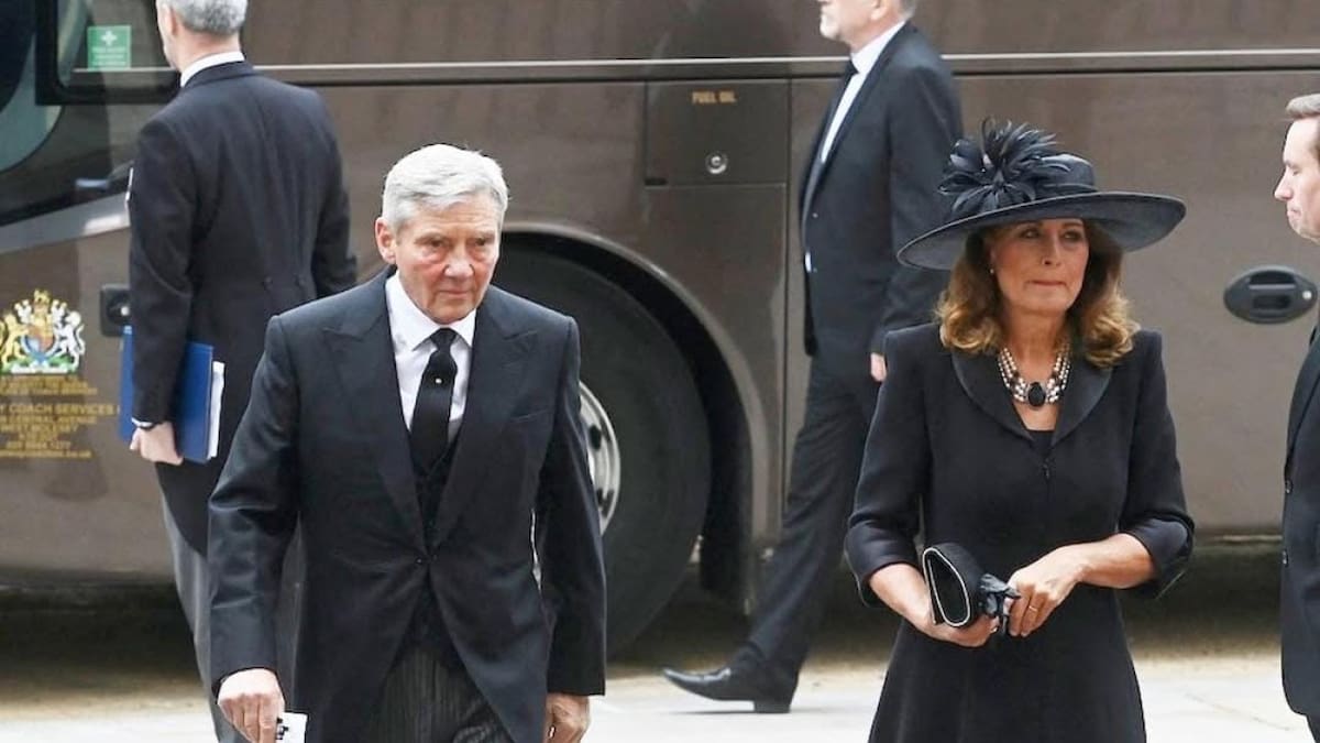 Michael y Carole Middleton, padres de Kate. Foto: Reuters.