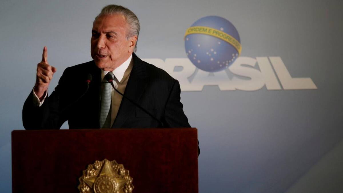 Michel Temer - Reuters -