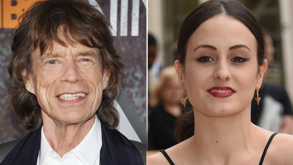 Mick Jagger y Melanie Hamrick