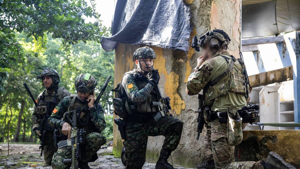 Miembros del comando militar SOCSOUTH. Foto: X @SOCSOUTH