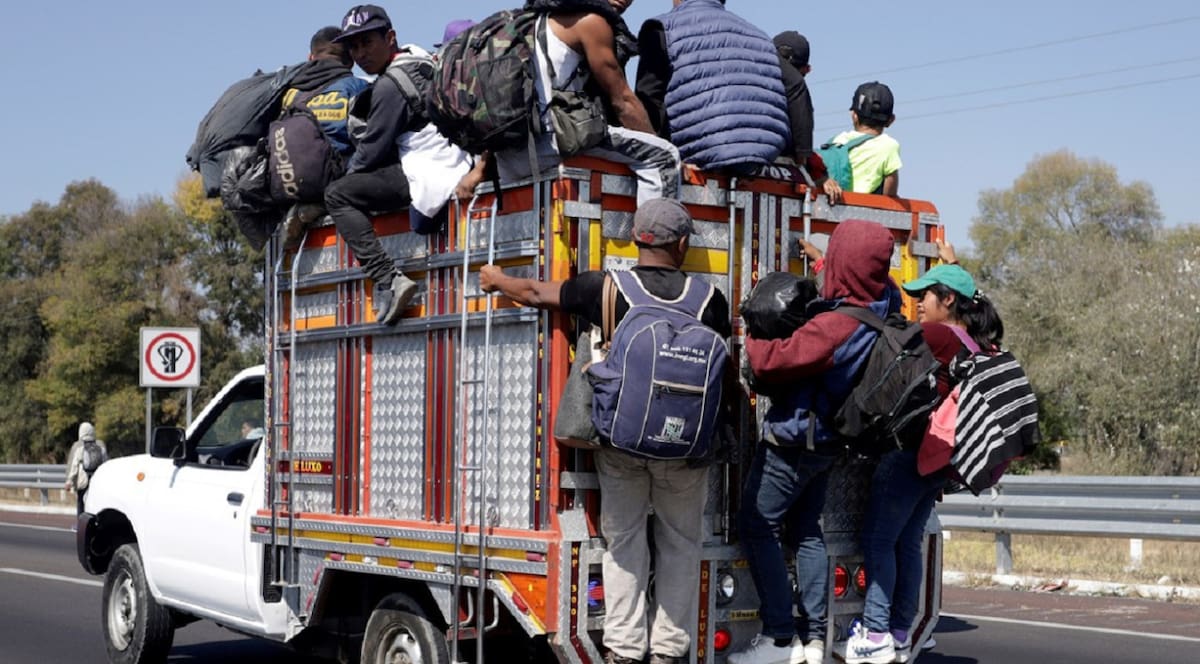 Migración ilegal en EEUU. Foto: EFE
