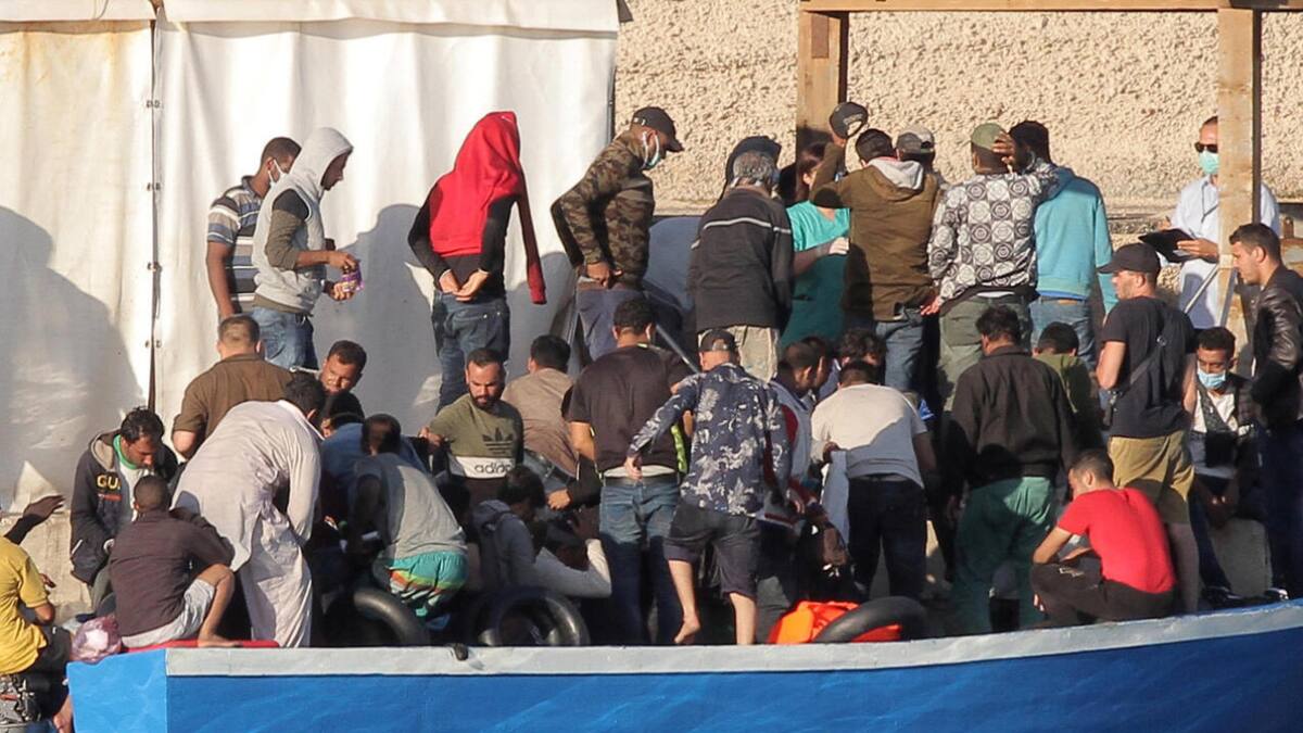 Migrantes en Alemania. Foto: Reuters