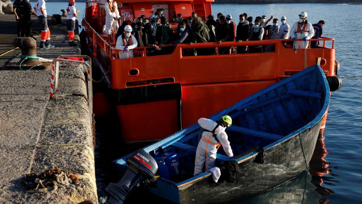 Migrantes en España. Foto: Reuters.