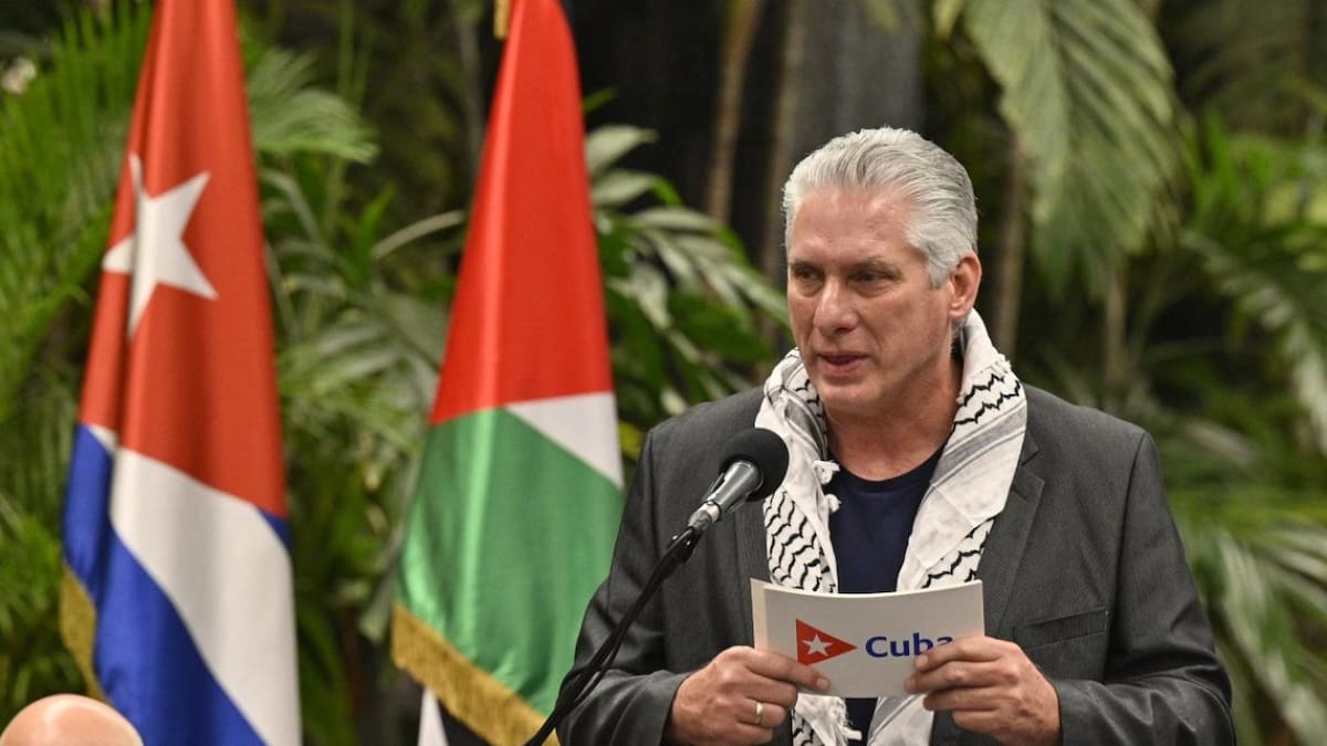 Miguel Díaz-Canel, presidente de Cuba. Foto: EFE