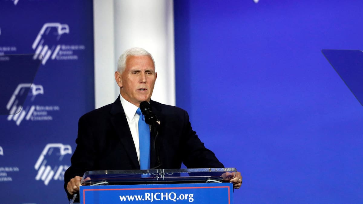 Elecciones EEUU 2024: Mike Pence anunció que abandona su candidatura en las primaras republicanas