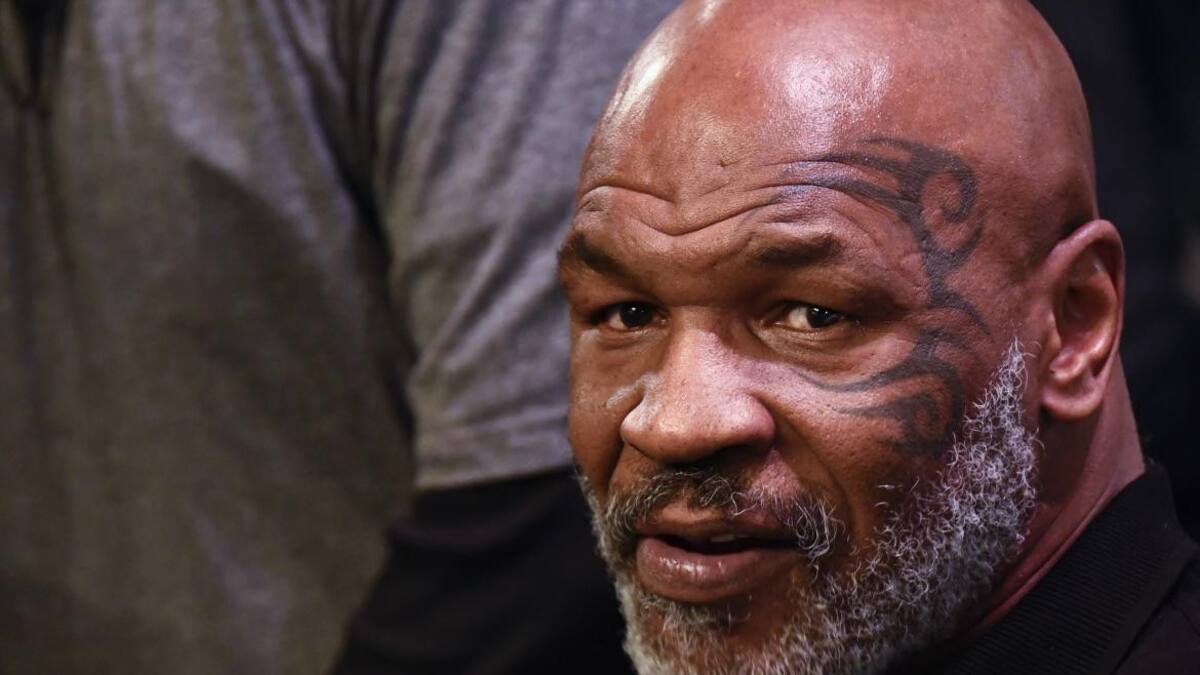 Mike Tyson, AFP