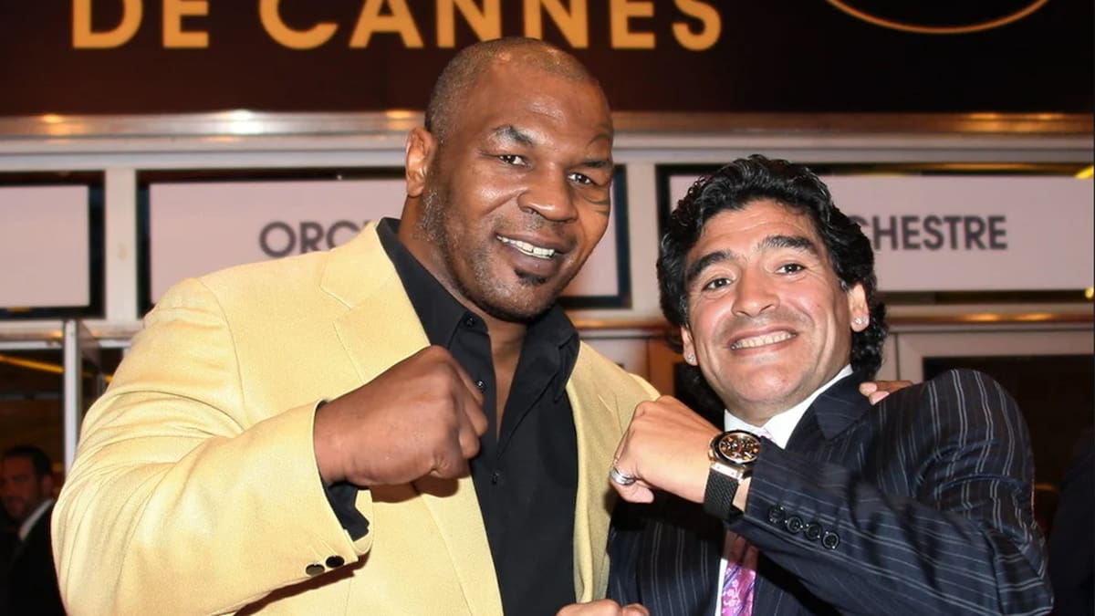 Mike Tyson cumple 60 años: una gloria del boxeo que admiró a Diego Maradona y salió defender a Lionel Messi durante el Mundial