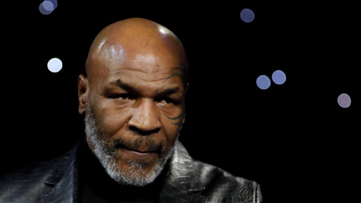 Mike Tyson, exboxeador. Foto: REUTERS