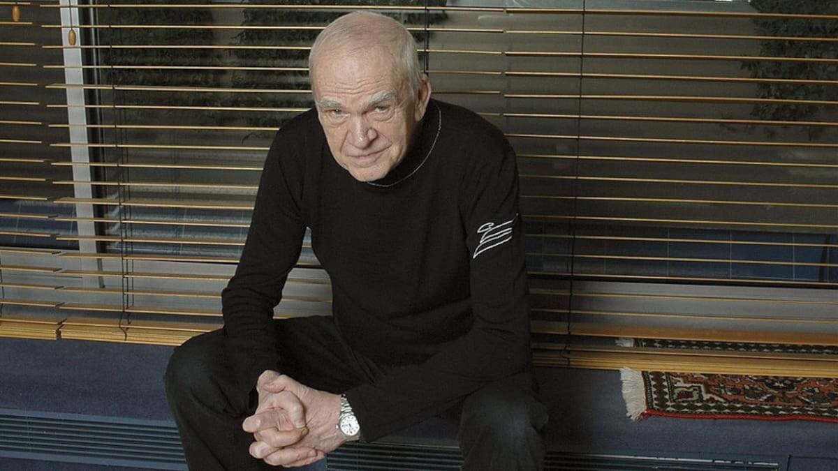 Murió el escritor Milan Kundera, autor de "La insoportable levedad del ser"