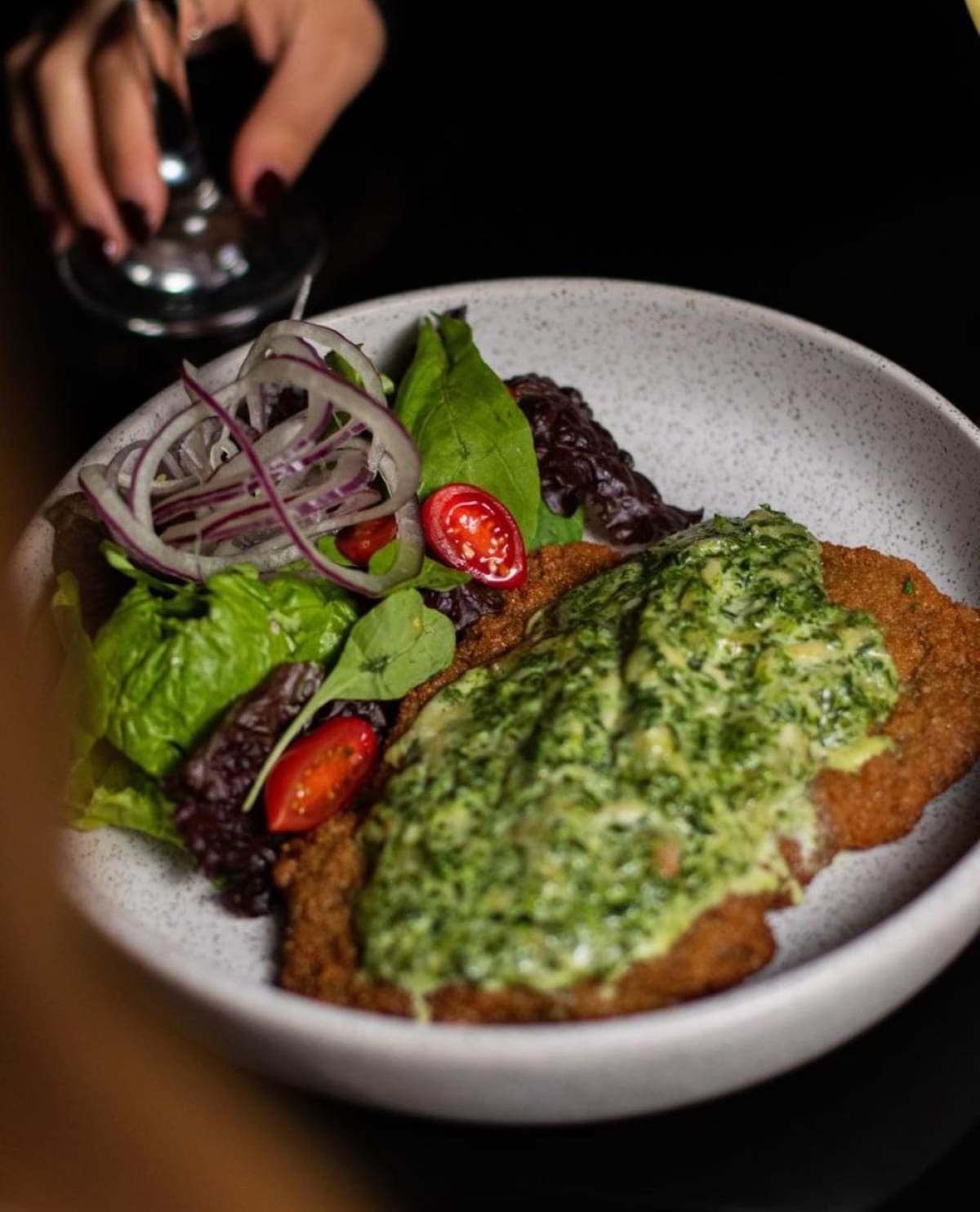 Milanesa de "Felino". Foto: Instagram / felinosanisidro.