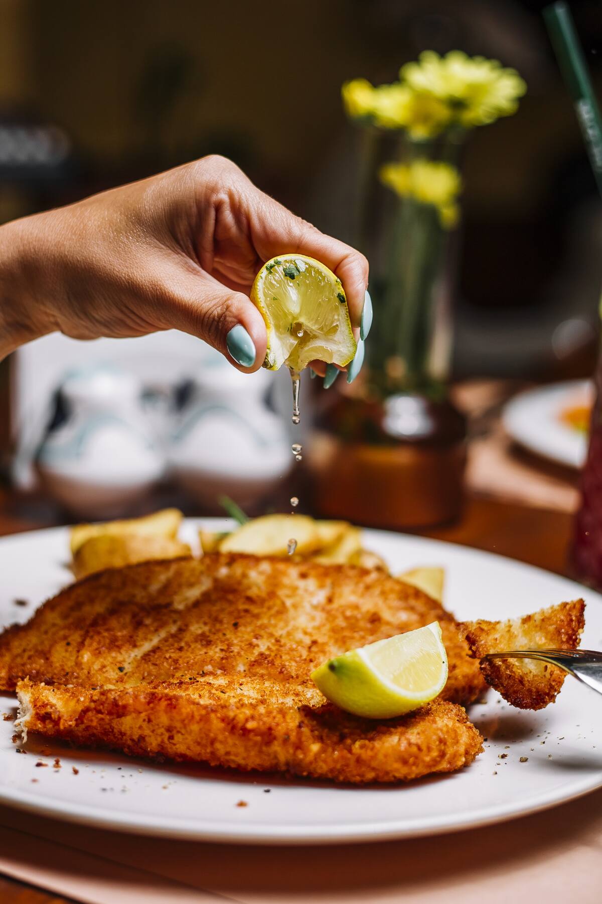 Milanesa de pollo. Foto: Freepik
