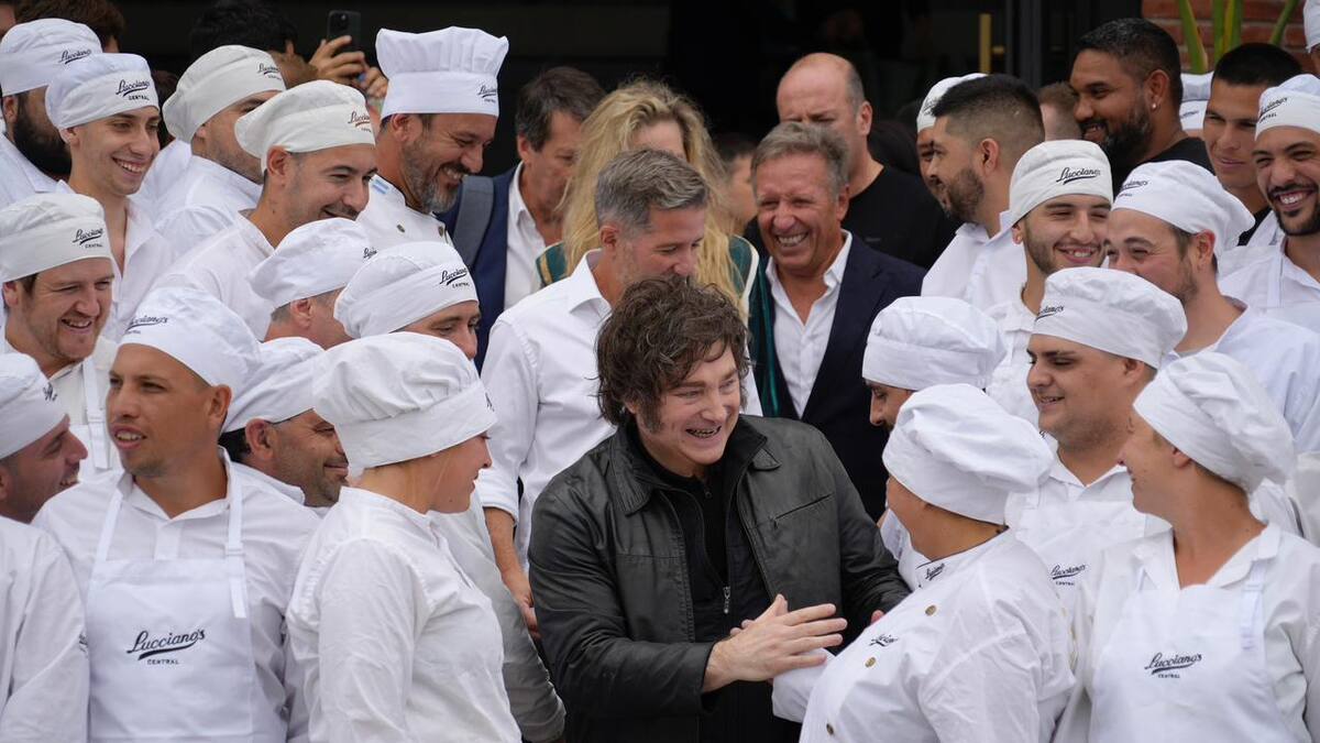 El presidente visitó Mar del Plata el lunes 26 de enero.