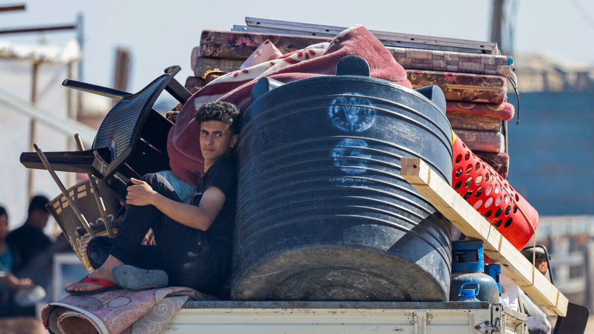 Irán calificó de "vergonzoso" el plan de Estados Unidos para reubicar a los palestinos de Gaza. Foto, archivo, Reuters.