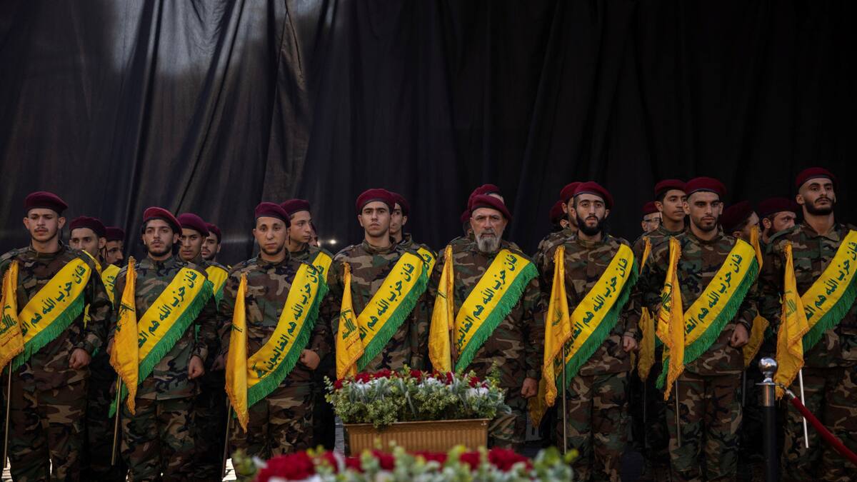 Milicias de Hezbollah. Foto: Reuters.