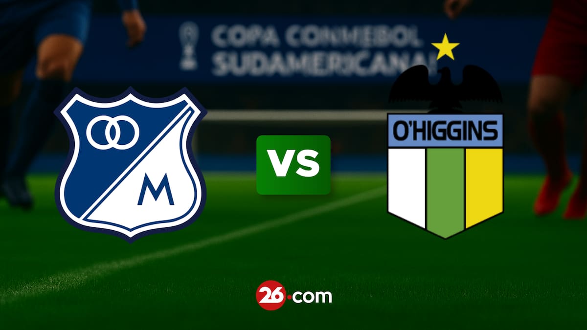 Millonarios vs. O'Higgins EN VIVO hoy: resultado, goles y minuto a minuto de la Copa Sudamericana 2026
