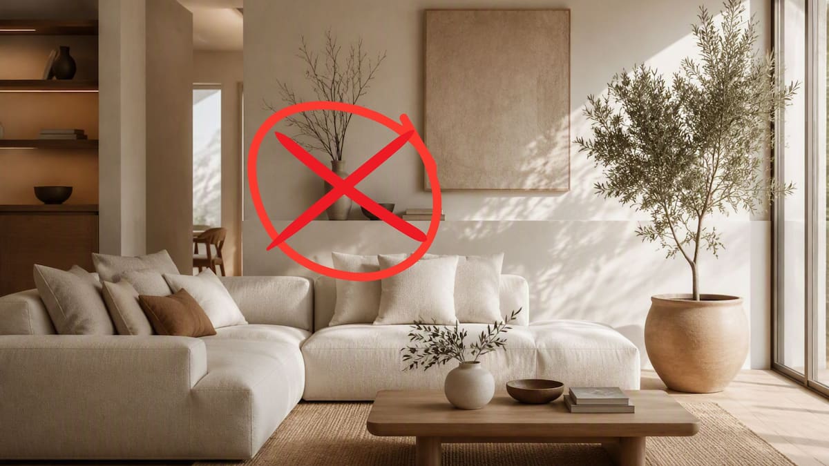 Expertos en decoración revelan cuál es el mayor error del minimalismo: “No es tener menos, sino saber qué es suficiente”