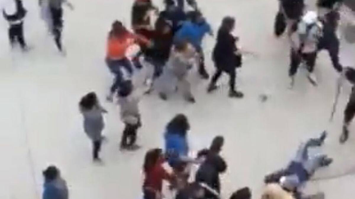 Ministerio de Desarrollo Humano, intento de toma, Villa Lugano, foto Twitter