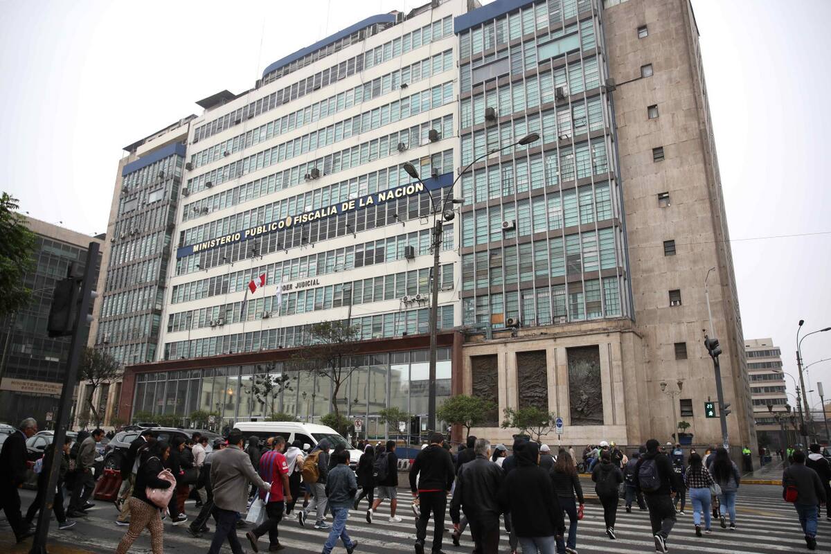 Ministerio Público Fiscalía Peruana. FOTO: EFE