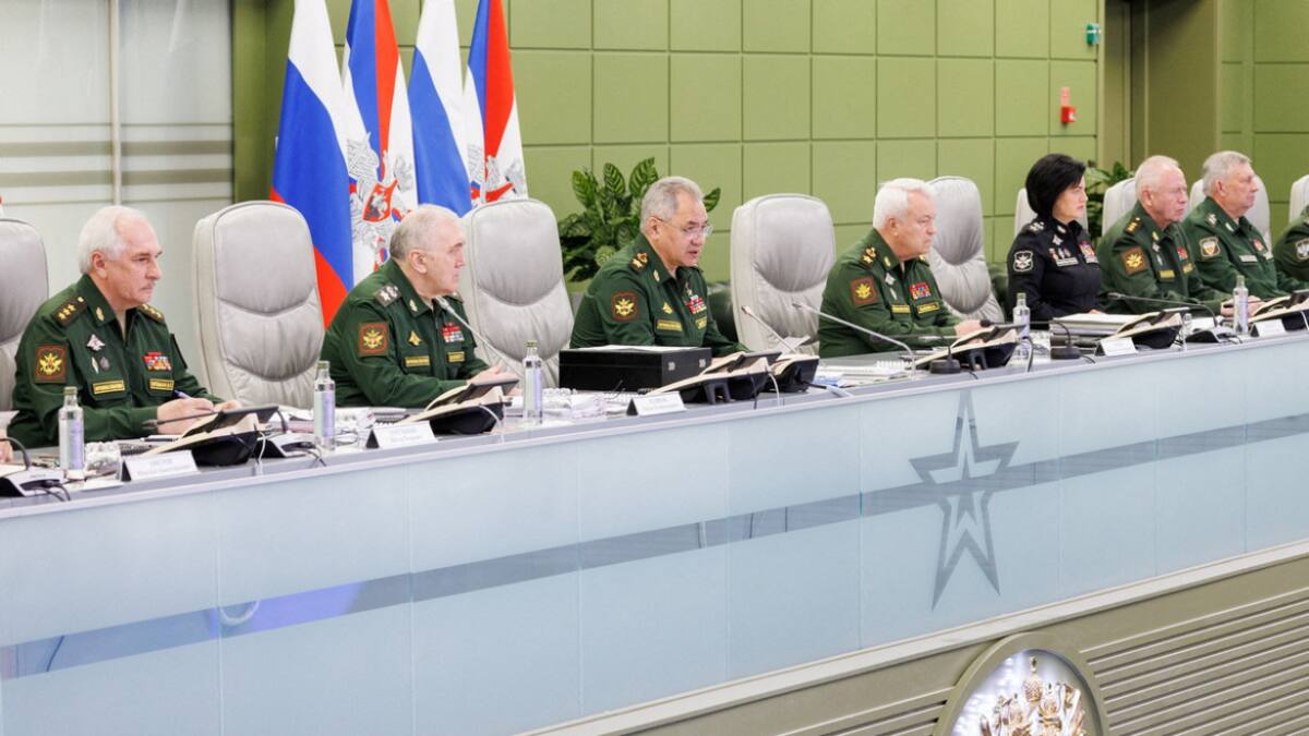 Ministro de Defensa ruso, Shoigú. Foto: Reuters.