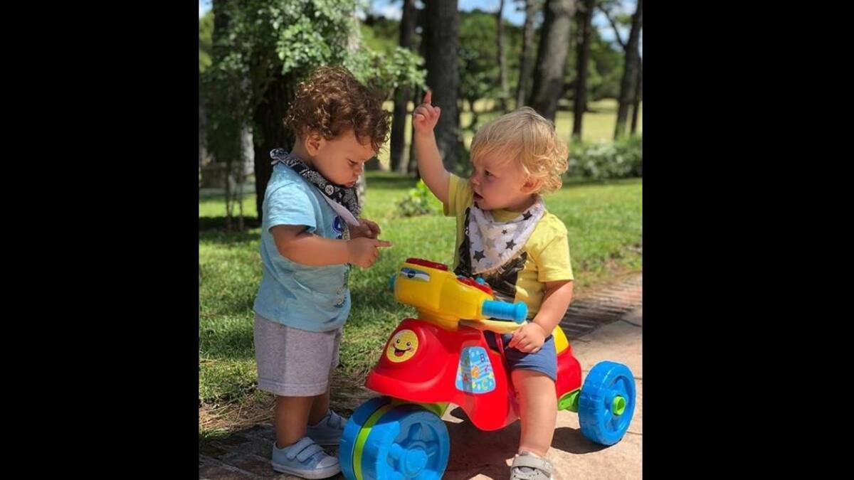 Mirko y Felipe en Pinamar