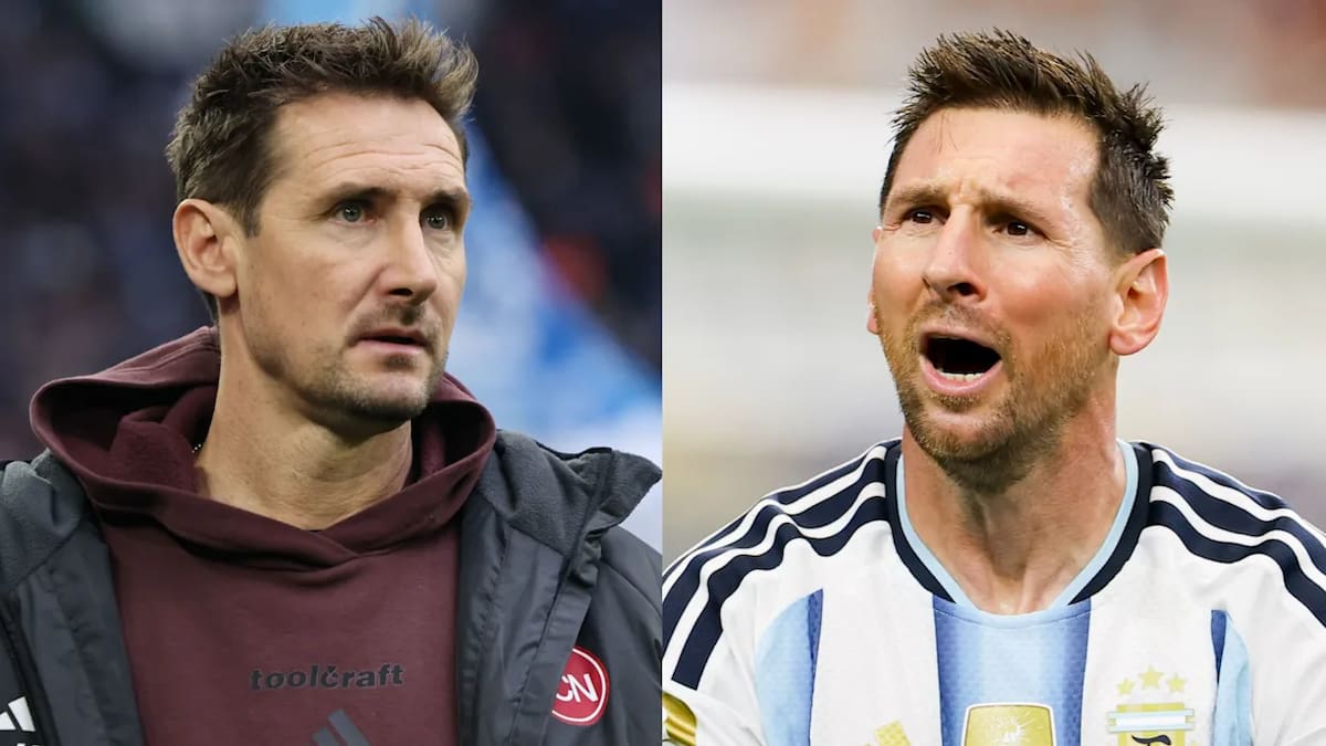 Con un intermediario de lujo, Miroslav Klose reveló que habló con Messi luego de que le quebrara su récord de goles mundialistas