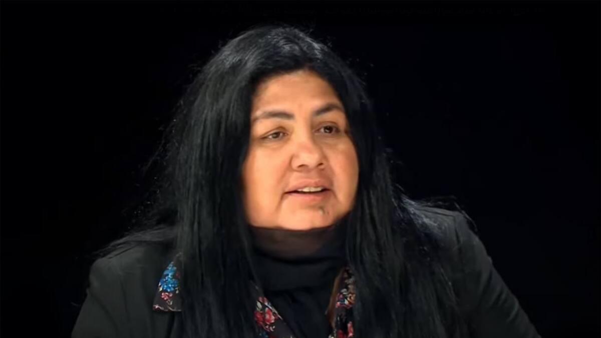 Mirta Shakira Guerrero, Foto captura de TV ElTrece