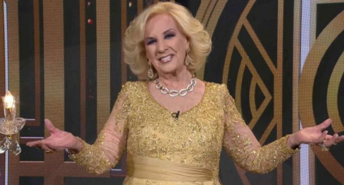Mirtha Legrand, conductora, NA