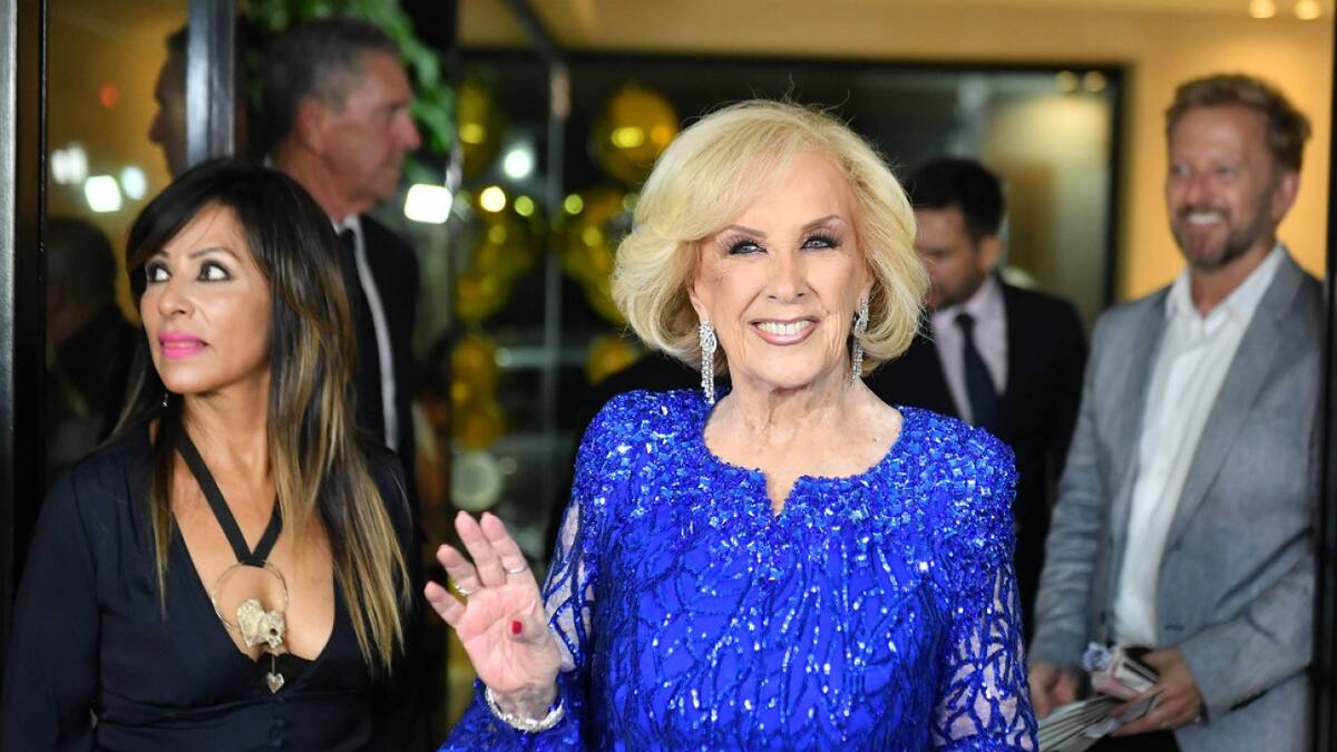 Mirtha Legrand cumplió 97 años. Foto: NA.
