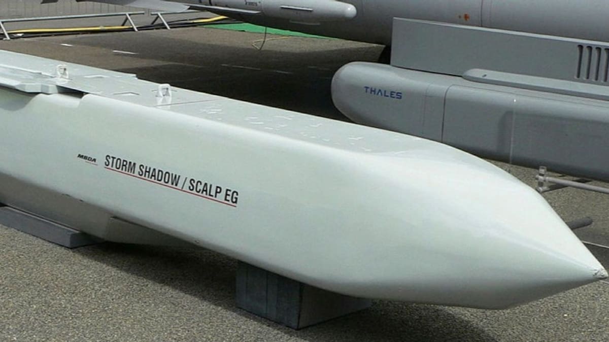 Misil británico Storm Shadow.