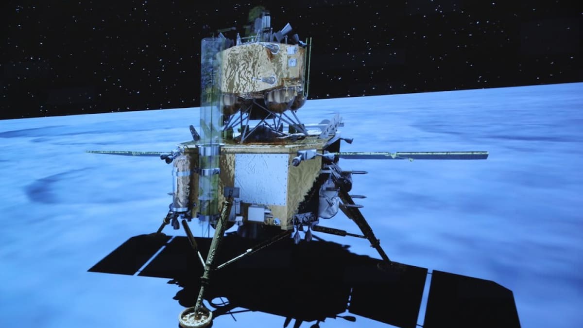Misión Chang'e 5. Foto: X.