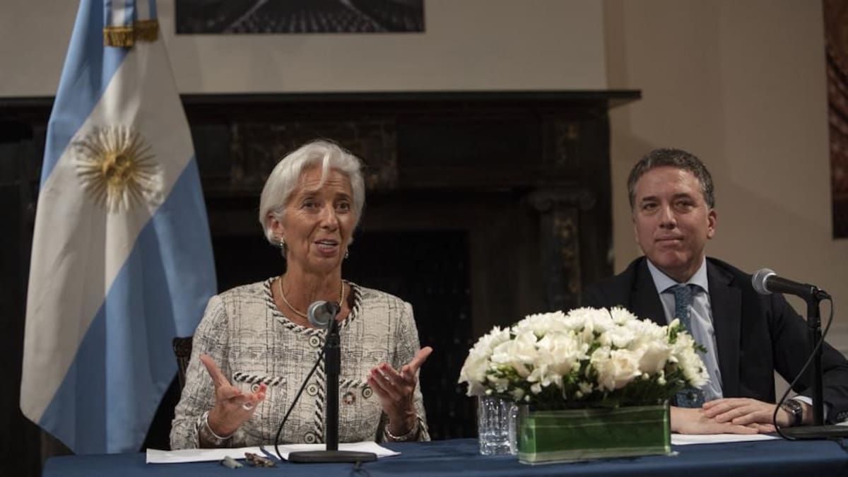Misión FMI - Lagarde y Dujovne