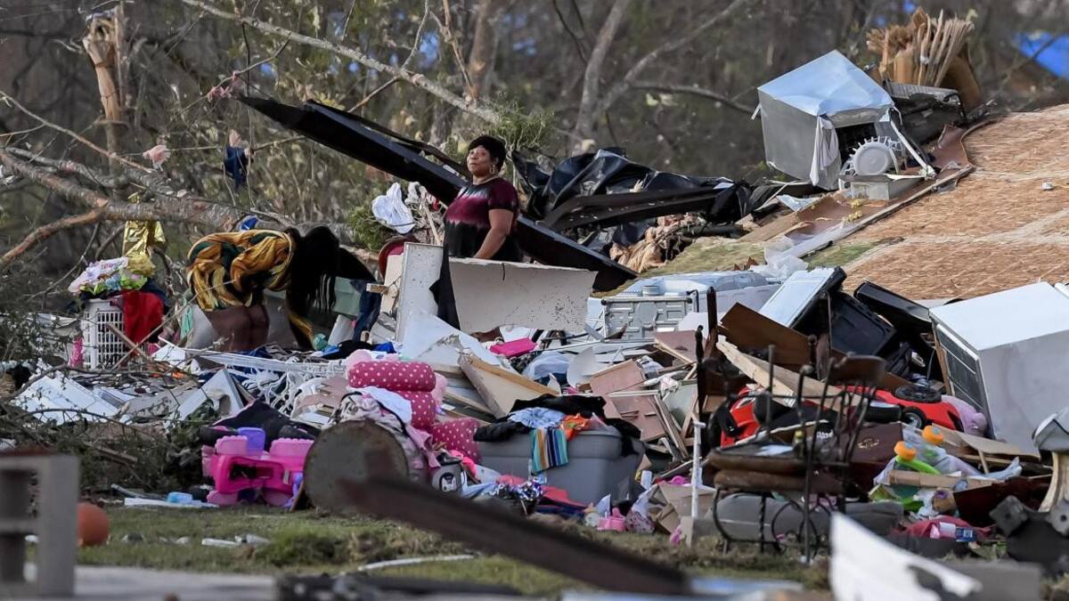 Misisipi se prepara para nuevas tormentas. FOTO EFE