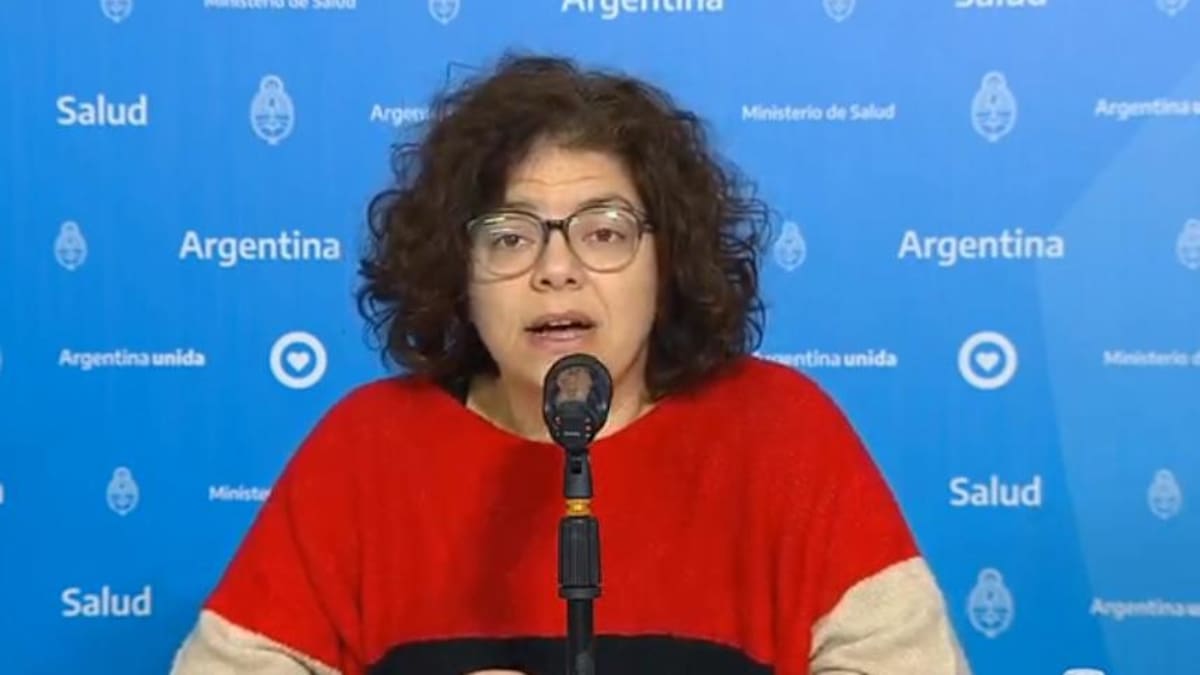 Mnisterio de Salud, reporte diarios por coronavirus en Argentina