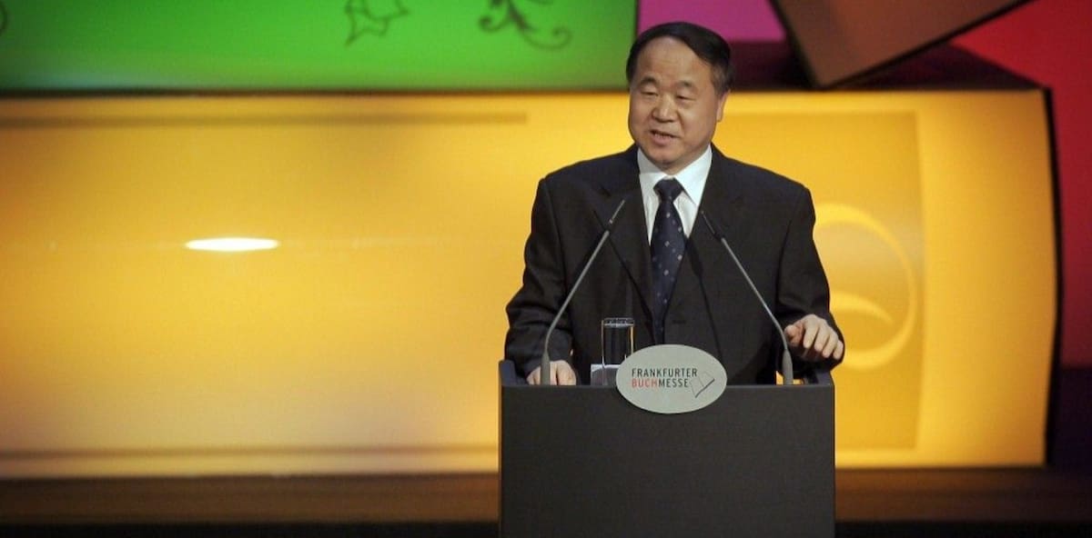 Mo Yan, ganador del Premio Nobel de Literatura 2012.