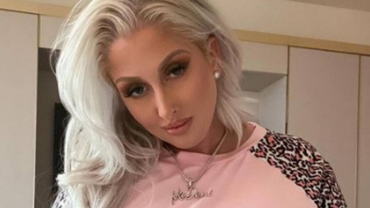 Modelo body positive. Foto: Instagram/mzdanient