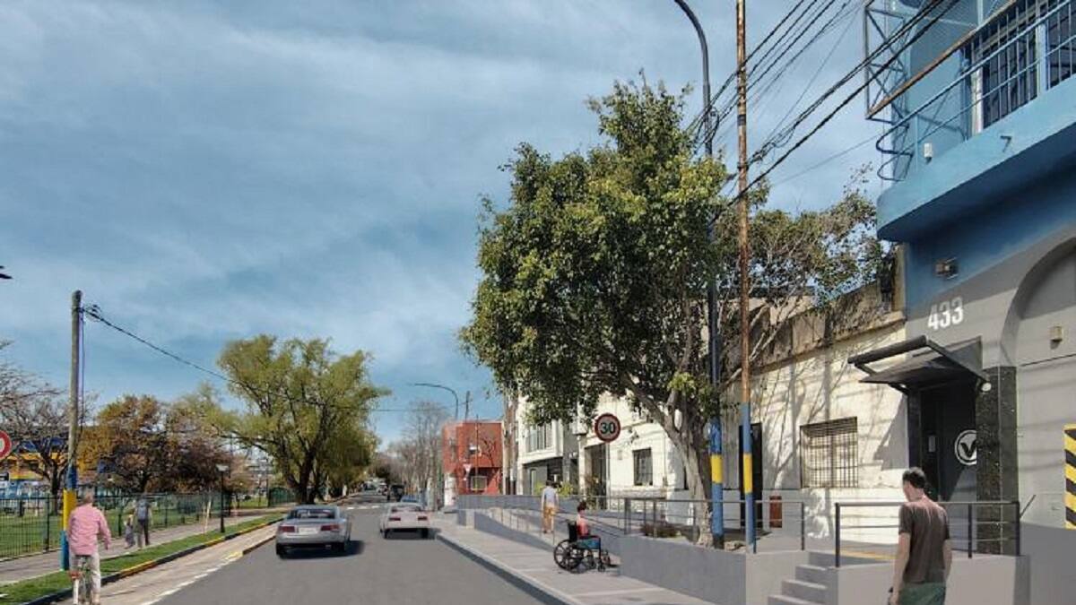 Modificarán las calles del barrio porteño de La Boca.