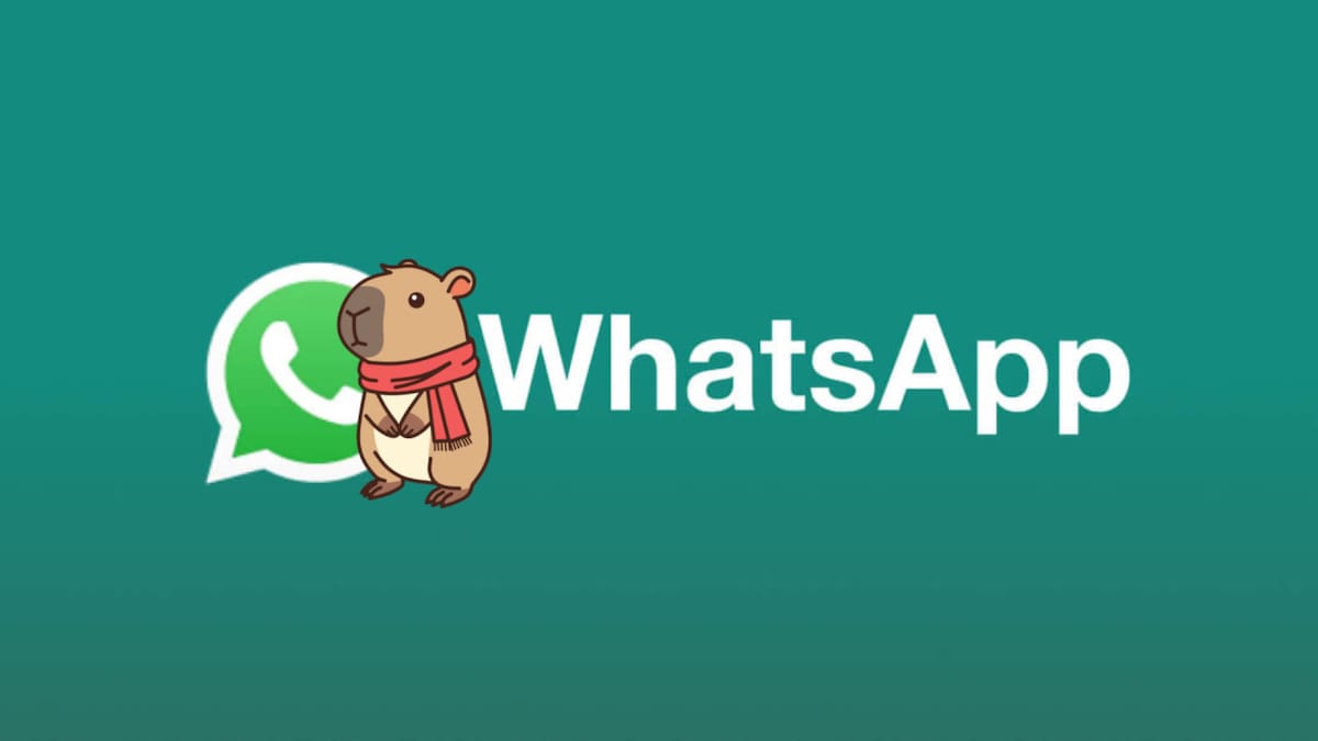 Modo Capibara en WhatsApp. Foto: Freepik.
