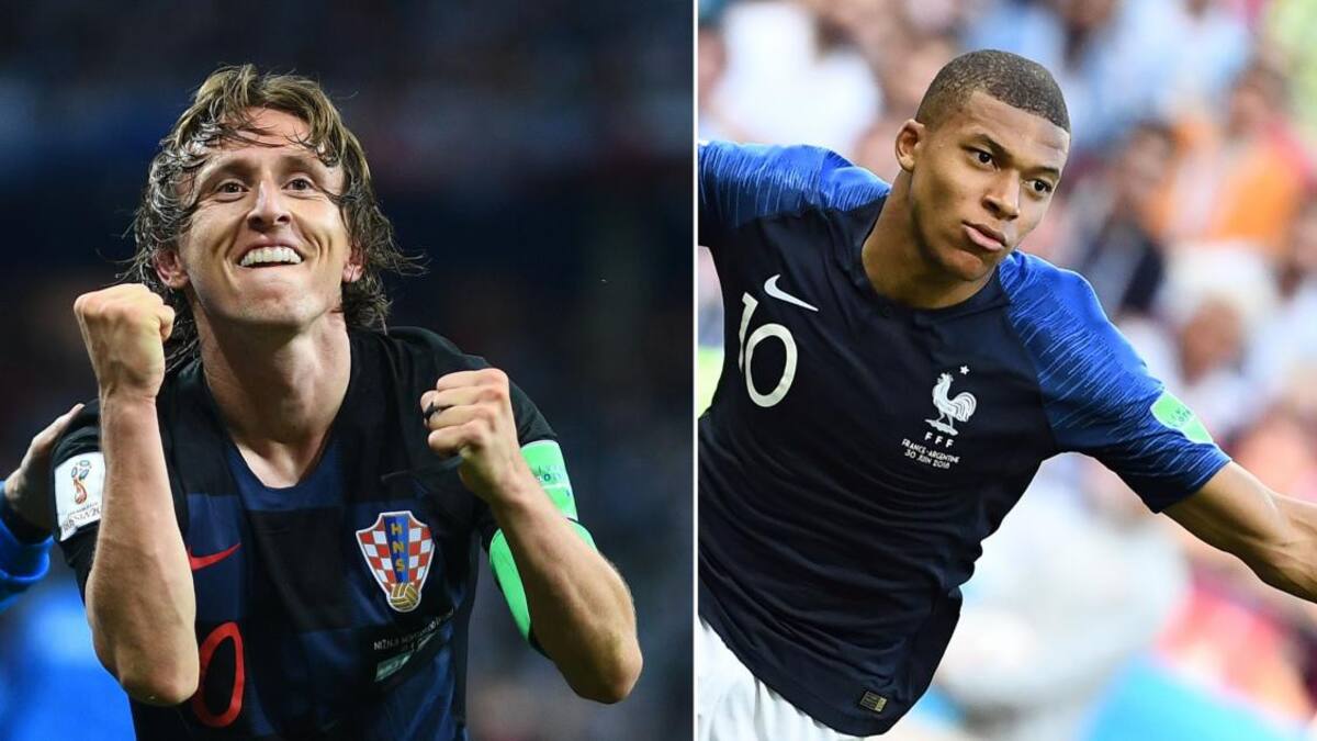 Modric - Mbappé Mundial Rusia 2018