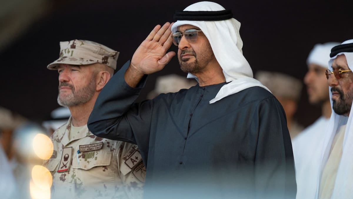 Mohamed bin Zayed, presidente de Emiratos Árabes Unidos. Foto: Reuters.