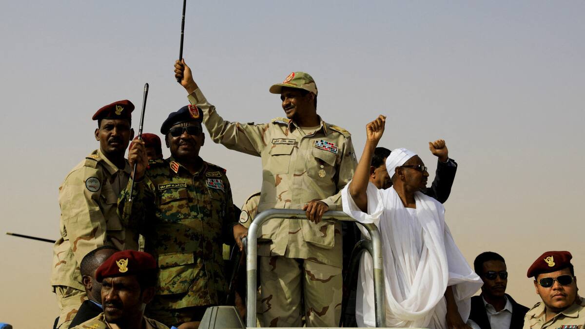 Mohamed Hamdan Dagalo, líder de la FAR. Foto: Reuters