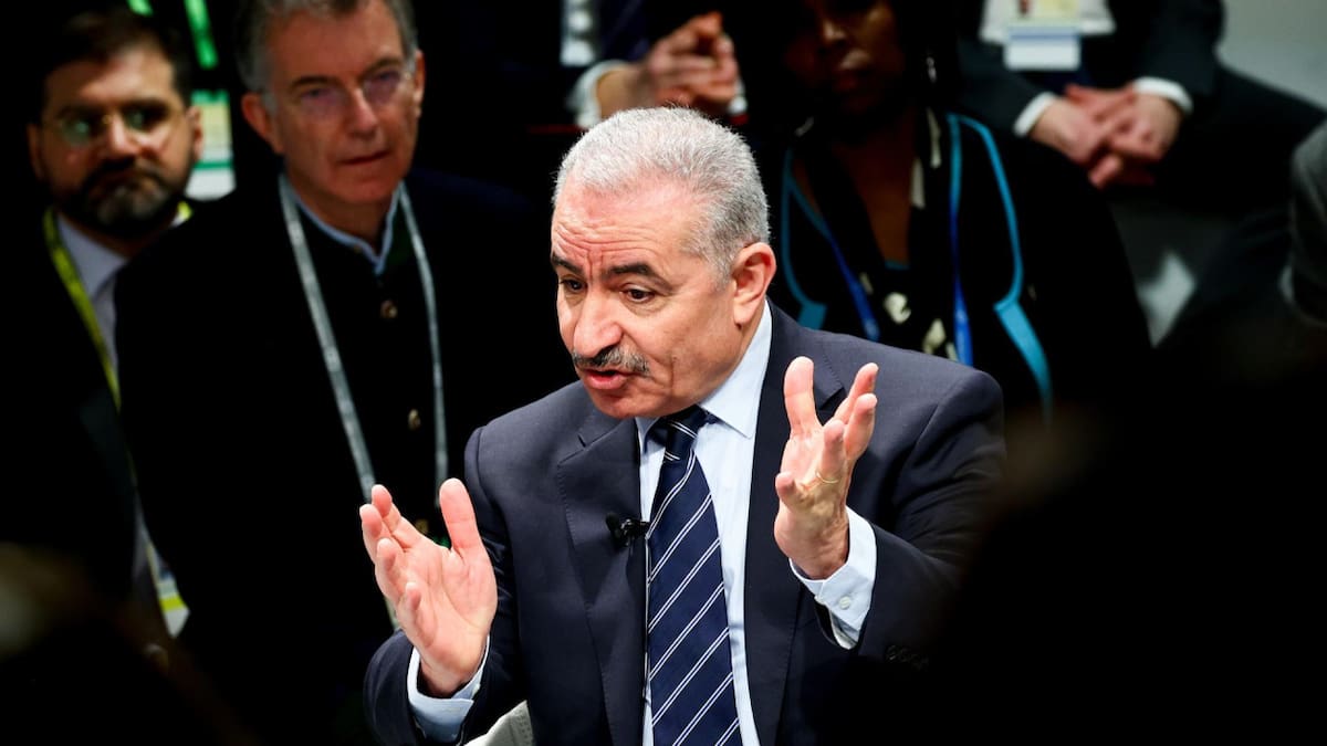 Mohamed Shtayeh, primer ministro de la Autoridad Nacional Palestina. Foto: EFE.