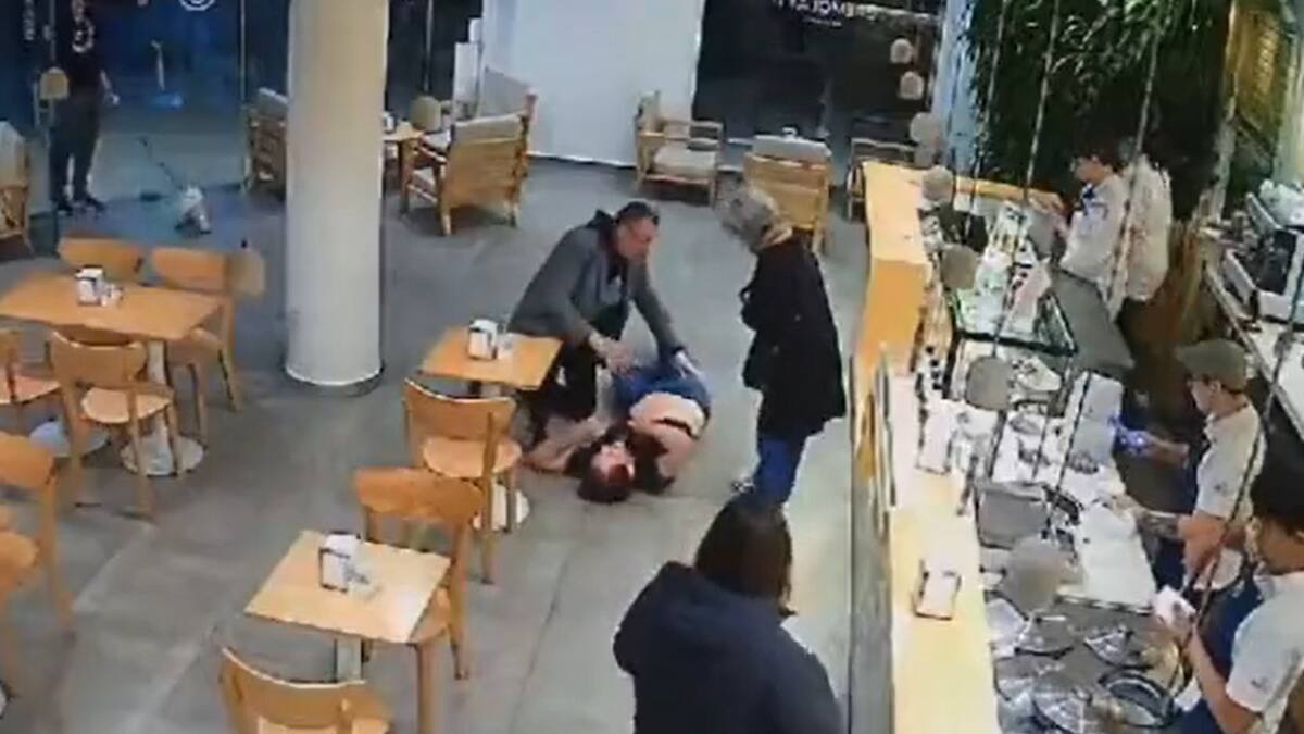 Momento del fallecimiento. Foto: captura video.