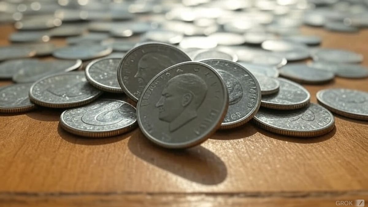 La moneda de 10 centavos de dólar que puede valer una fortuna. Foto: Freepik.