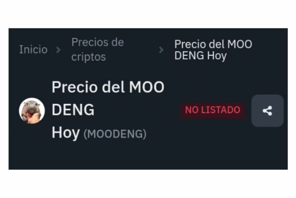 Moo Deng tiene su propia cirptomoneda. Fuente: X